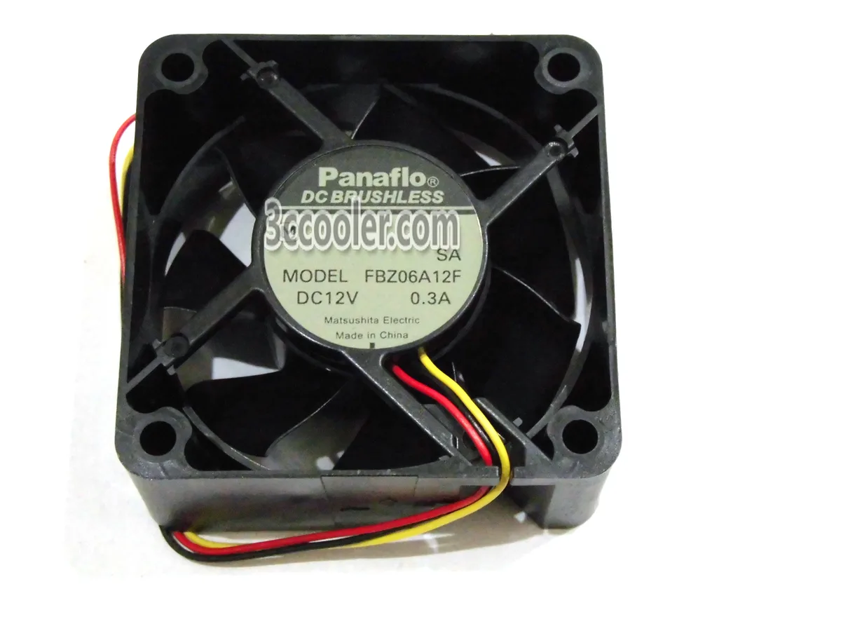 OEM Industries OEM Industries FBZ06A12F 60mm 12V 0.3A 3-pin CPU cooler — product photo
