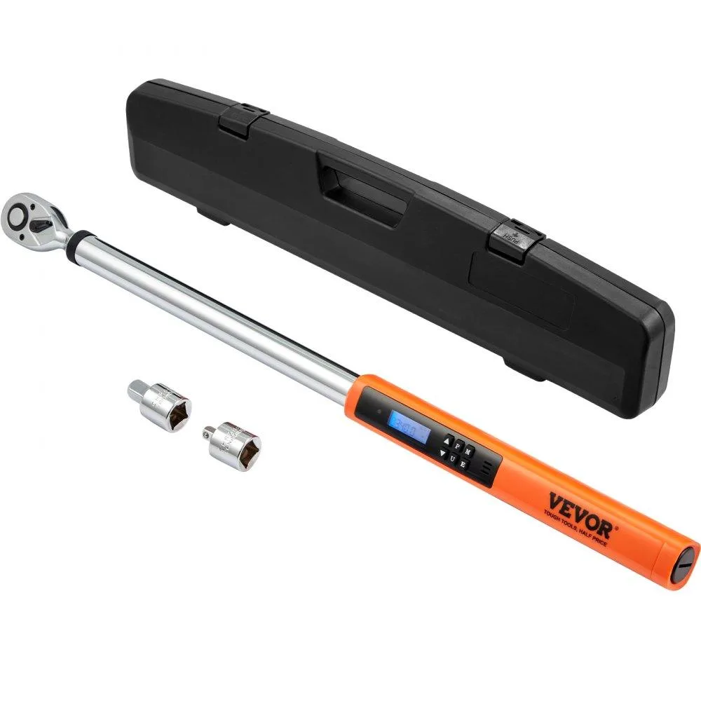 VEVOR VEVOR Digital Torque Wrench 1/2" Drive 25-250 ft.lb 34-340 n.m 72 Teeth ±2% — product photo