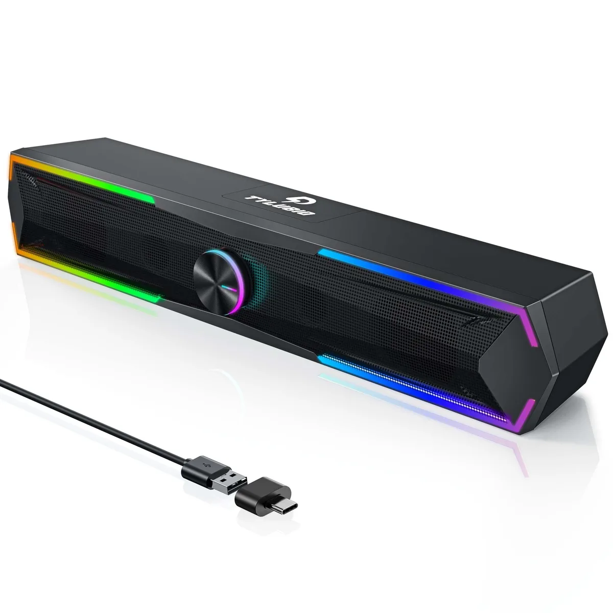  Tylubio ST900 2.0 Soundbar 15.7 in Deep Black — product photo