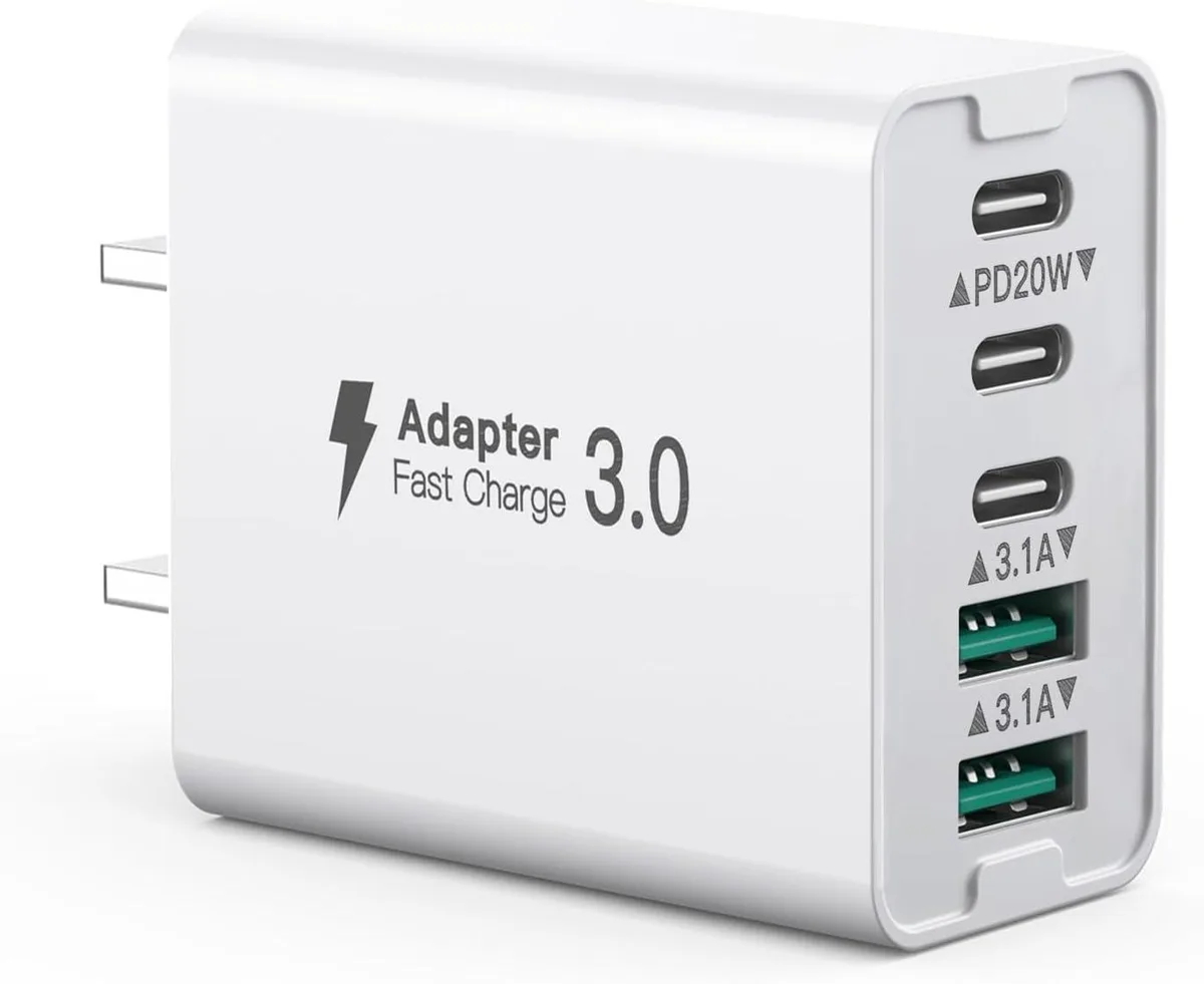 ONITOON ONITOON 50W 5-Port Wall Charger 3 USB-C 2 USB-A — product photo