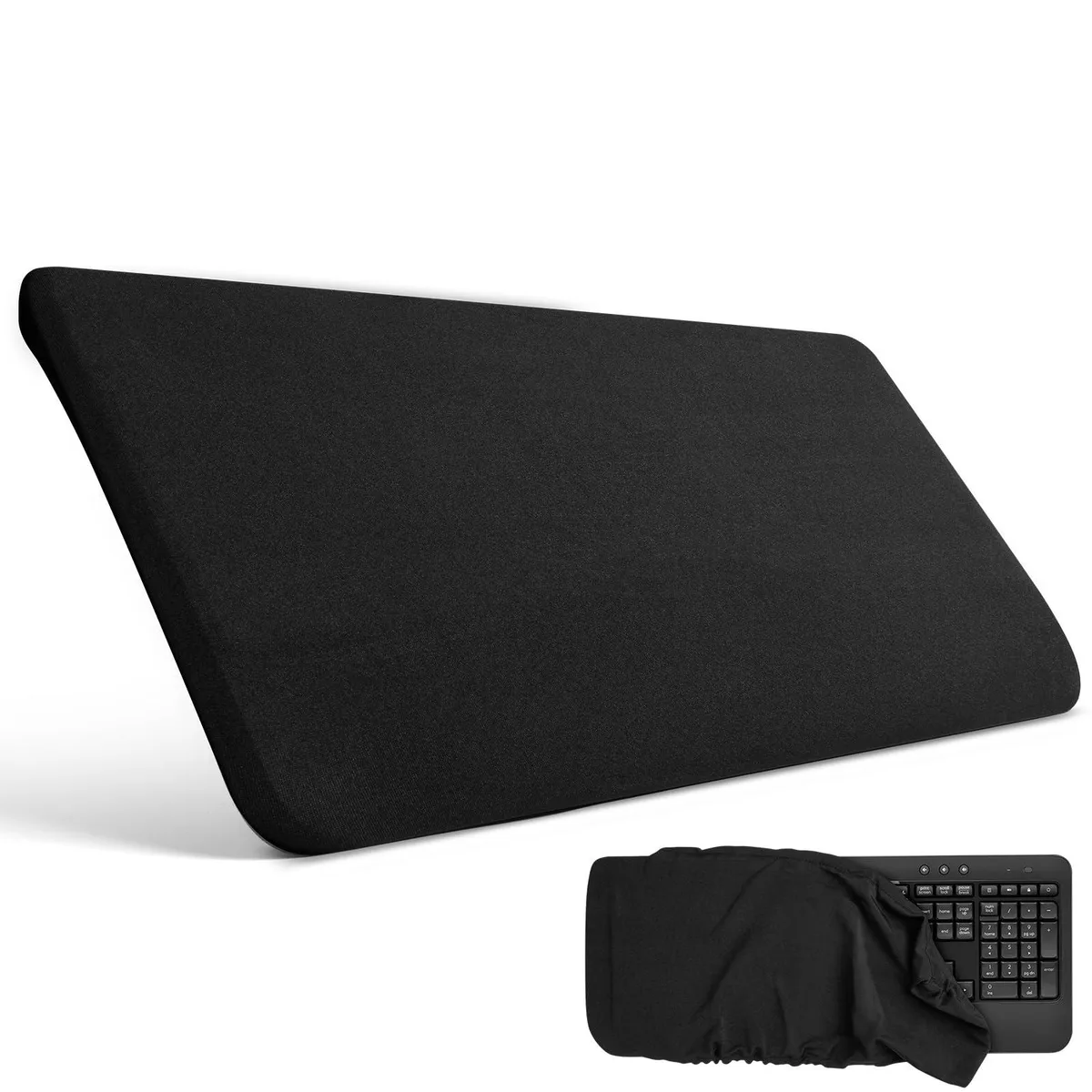  CaSZLUTION Keyboard Dust Cover Size L Black 17.9 x 6.3 in — product photo