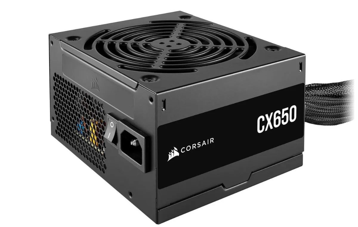 Corsair Corsair CX650 650 W ATX power supply — product photo