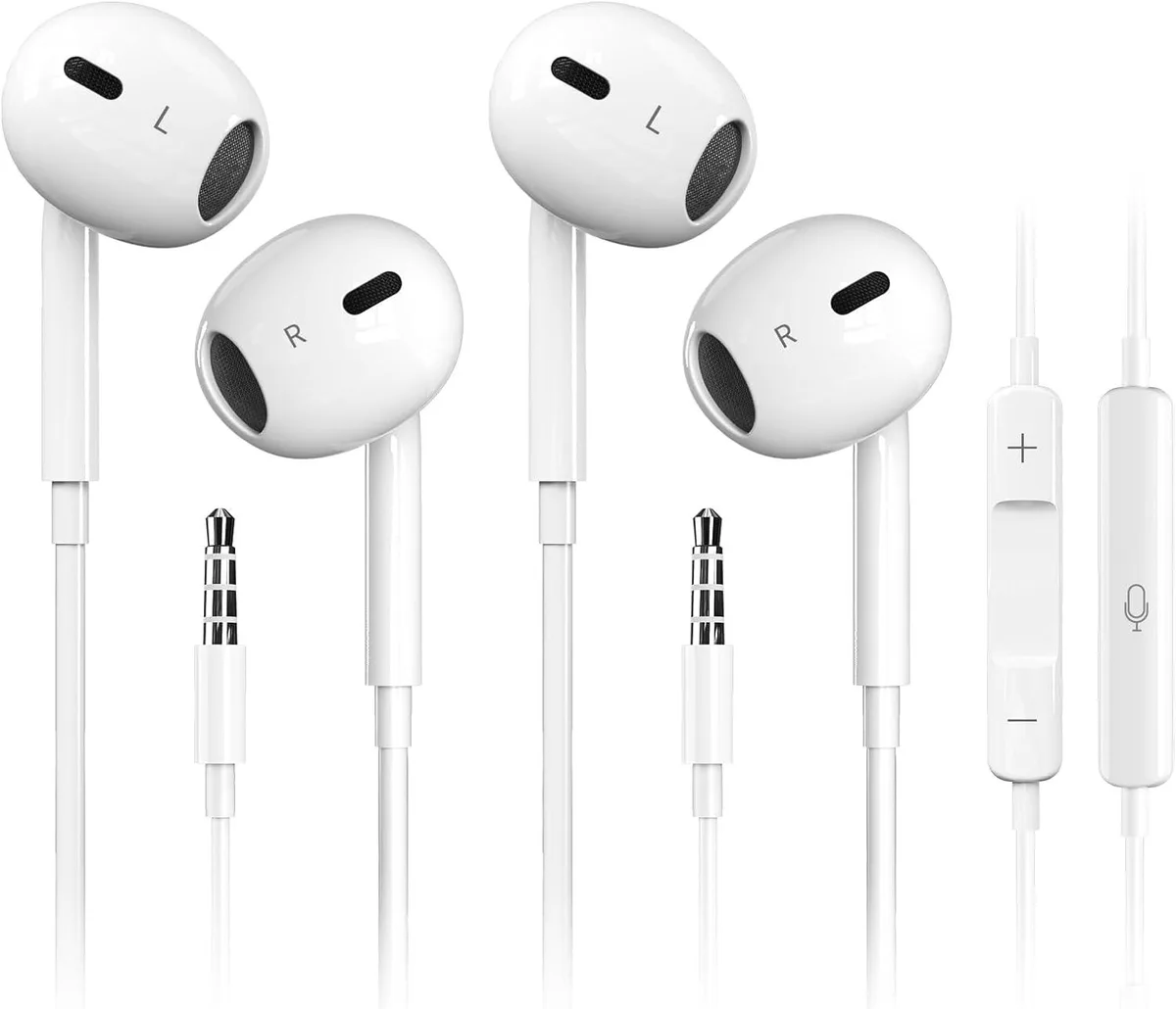 MAONO MAONO Wired Earbuds 3.5 mm 2 Pack — product photo