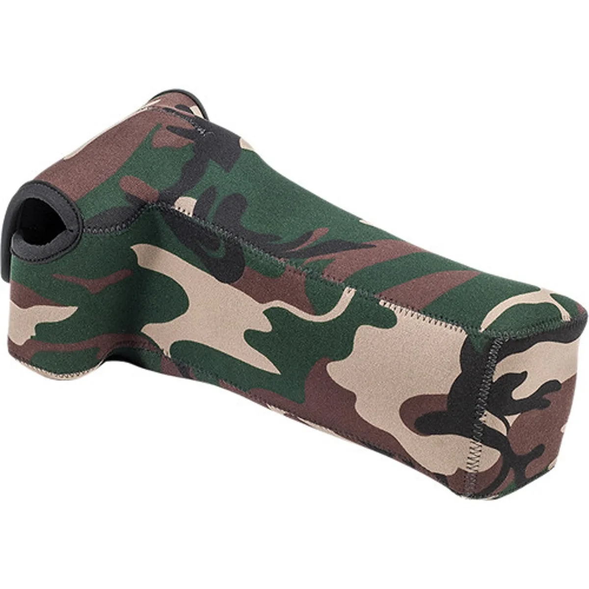 LensCoat LensCoat BodyBag Plus Sport Forest Green Camo camera case — product photo