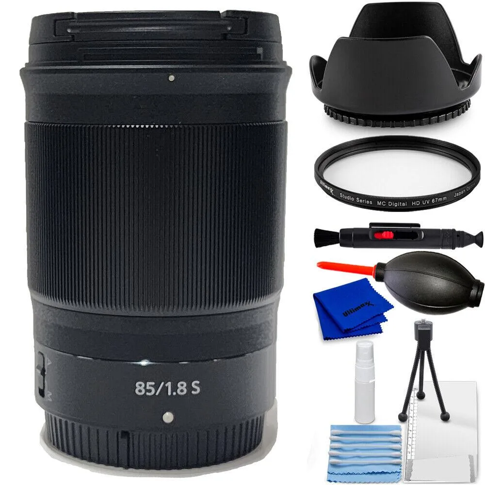 Nikon Global Nikon NIKKOR Z 85mm f/1.8 S Lens 20090 Kit — product photo