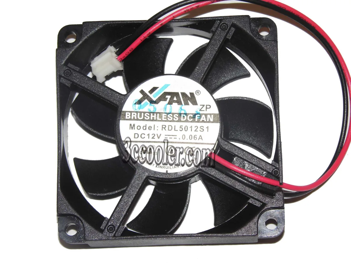 OEM Industries OEM Industries RDL5012S1 50mm 12V .06A 2 Pin CPU cooler — product photo