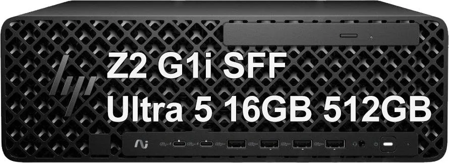 HP HP Z2 G1i SFF Workstation Intel Core Ultra 5 235 16GB 512GB — product photo