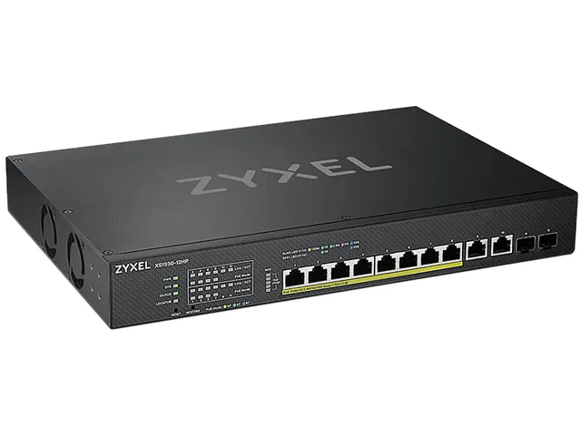 ZyXEL ZyXEL XS1930-12HP 10-port 10G multi-gigabit smart network switch — product photo