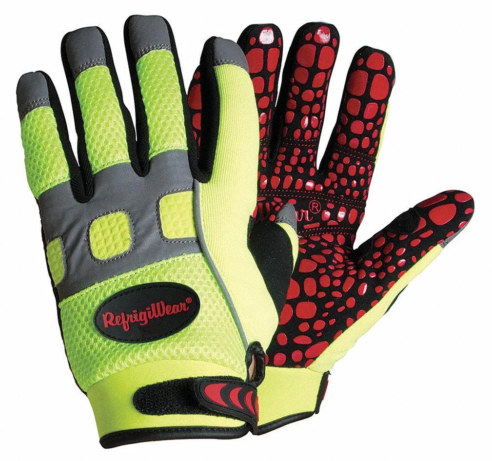 Refrigiwear Refrigiwear 0379 Cold Protection Gloves Large Hi-Vis Lime — product photo