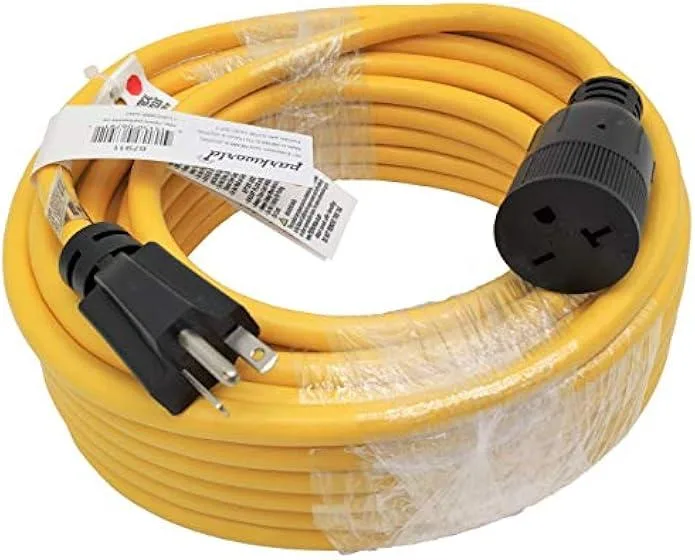usbroway usbroway NEMA 6-20 Extension Cord 6-20P to 6-20R 12 AWG 20A 250V 5000W 50FT — product photo