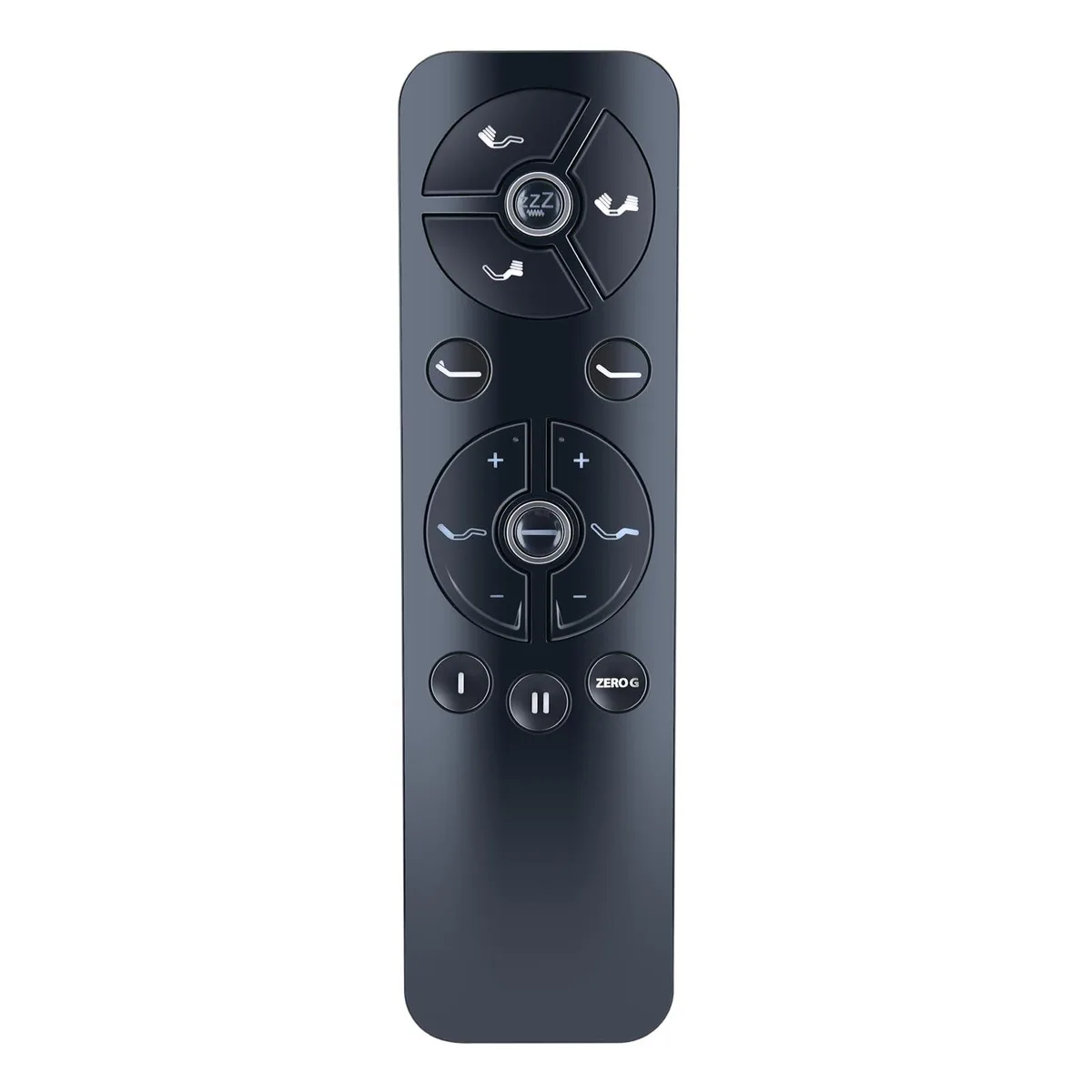 Compact lightweight remote with smooth anti-slip finish for Blissful Nights bed