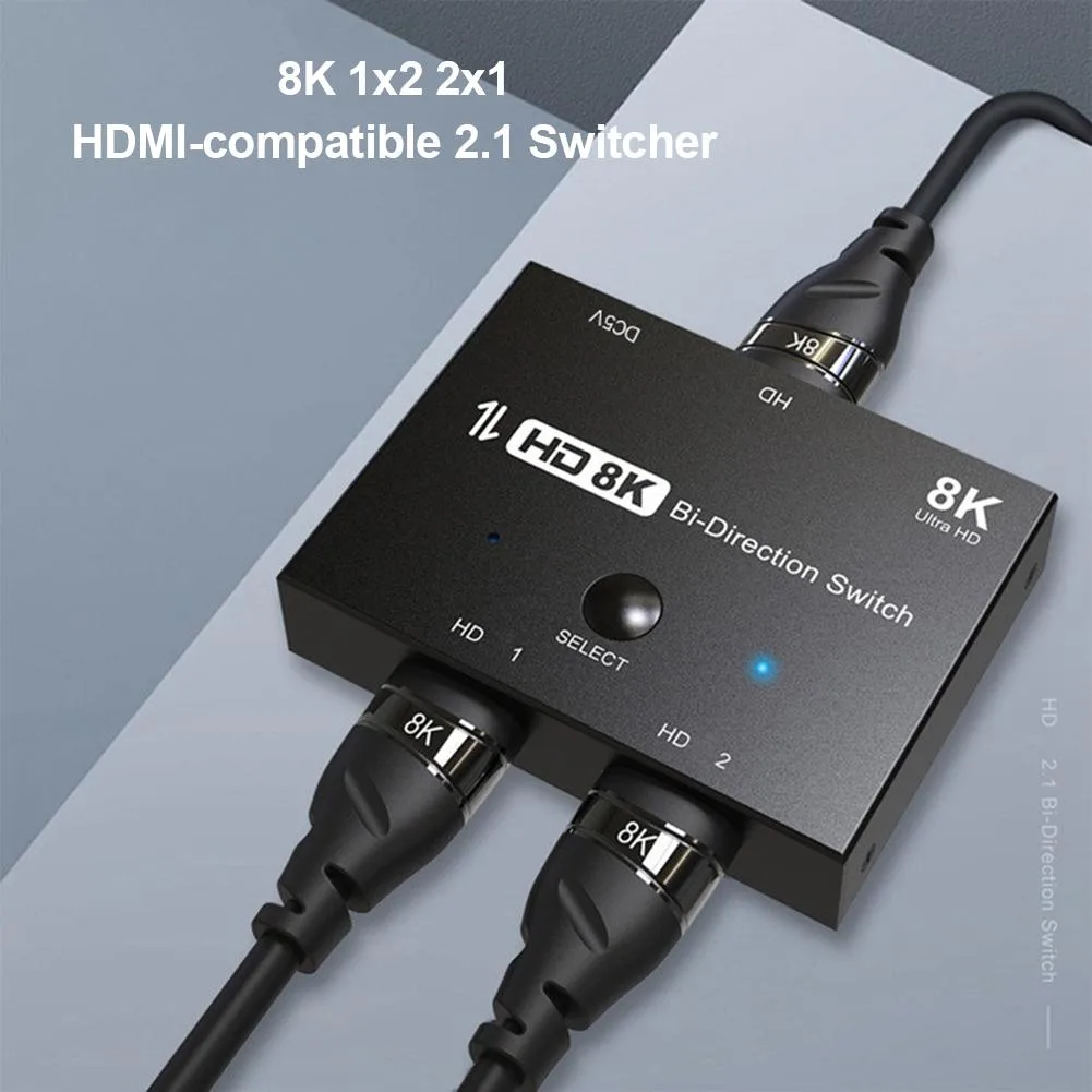 Jansicotek Jansicotek HDMI 2.1 Bi-Directional Switch Splitter 8K@60Hz 4K@120Hz — product photo