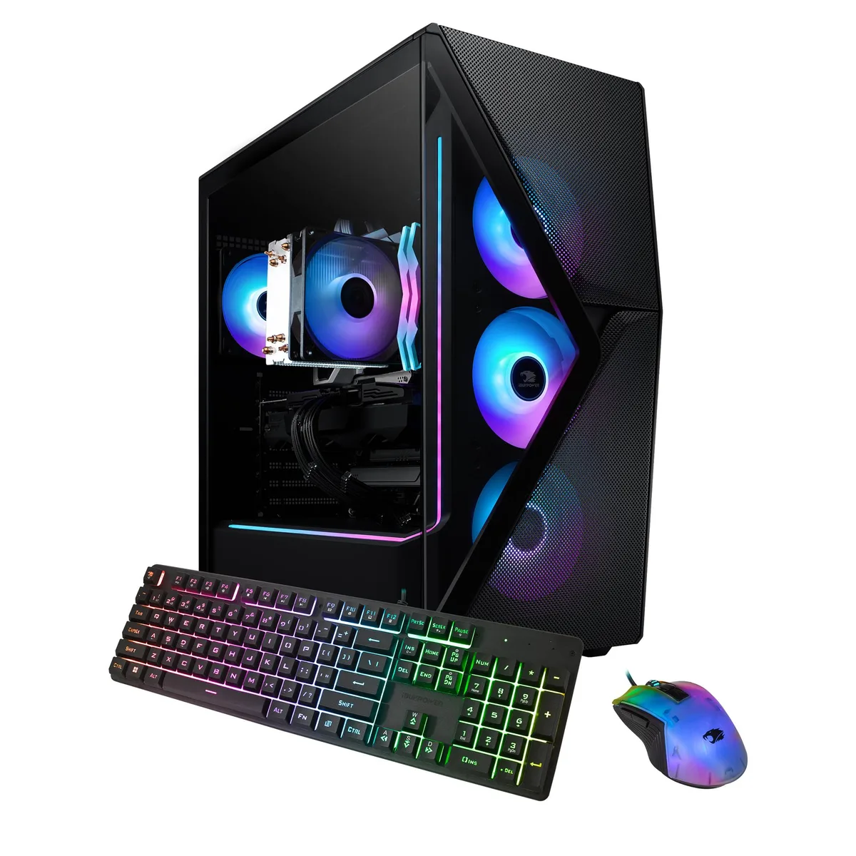 iBUYPOWER iBUYPOWER SMI7N5701 Gaming PC Intel Core i7 14700F RTX 5070 12GB 32GB DDR5 1TB NVMe — product photo