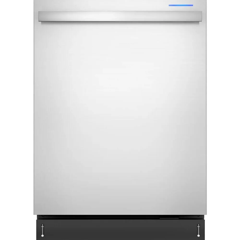 Sharp SDW6736MS stainless fully integrated dishwasher front panel