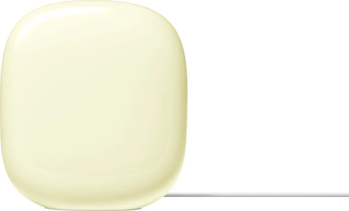 Google Google Nest Wifi Pro Wi-Fi 6E 1-Pack Lemongrass GA03903-US — product photo