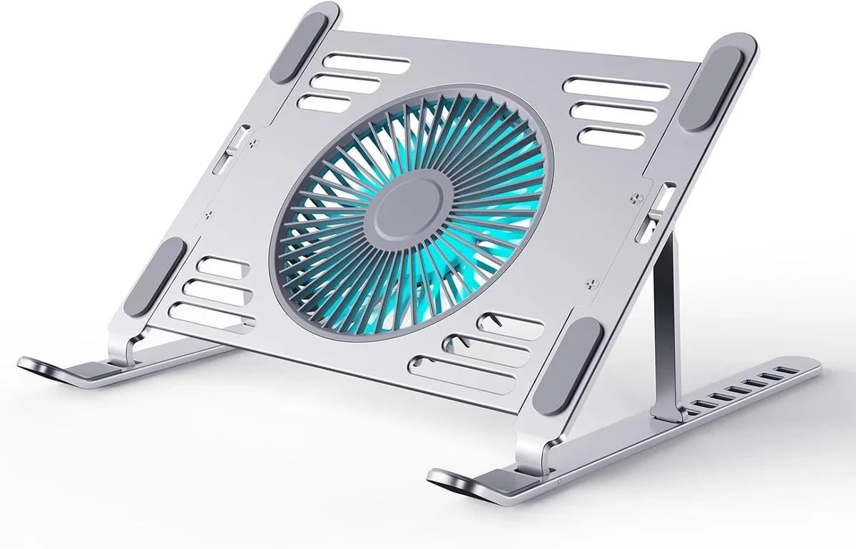 Luisport Luisport Cooling Pad Silver 17.3 3 Speed 79 CFM — product photo