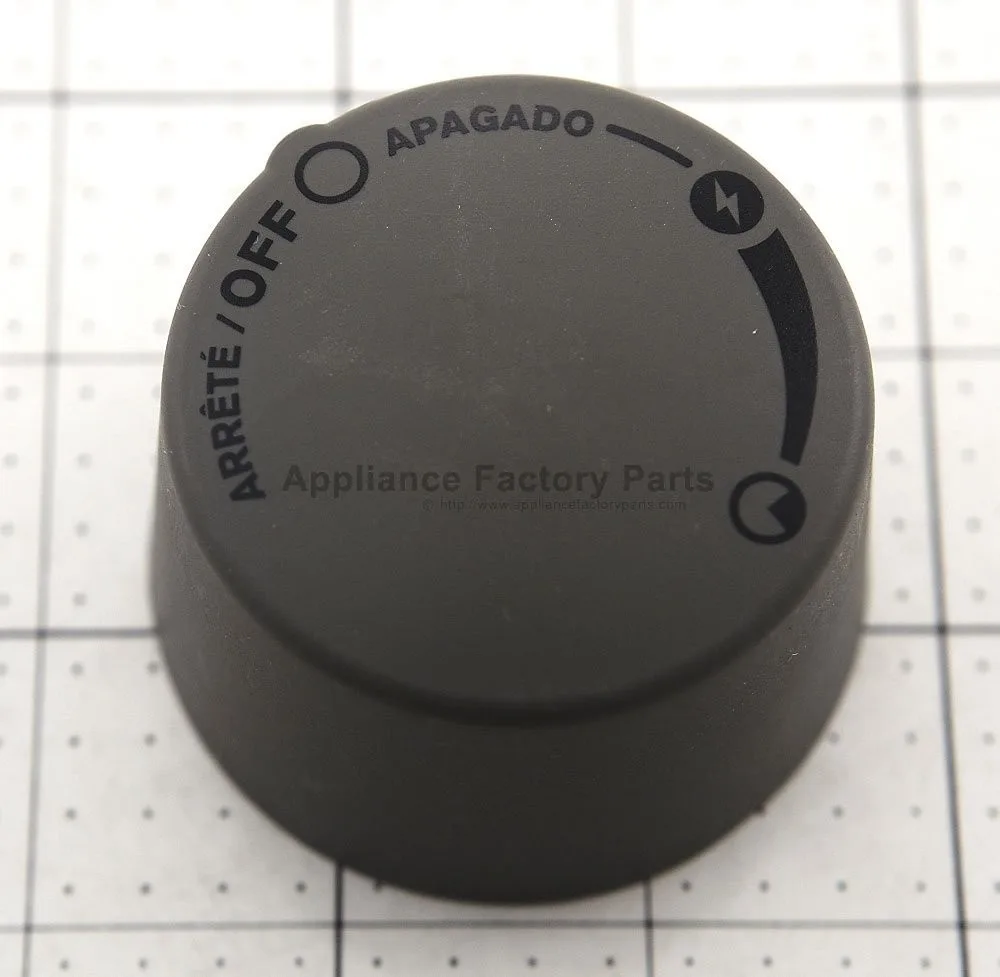 weber Weber 30125801 Control Knob Gray Gen 07 appliance part — product photo