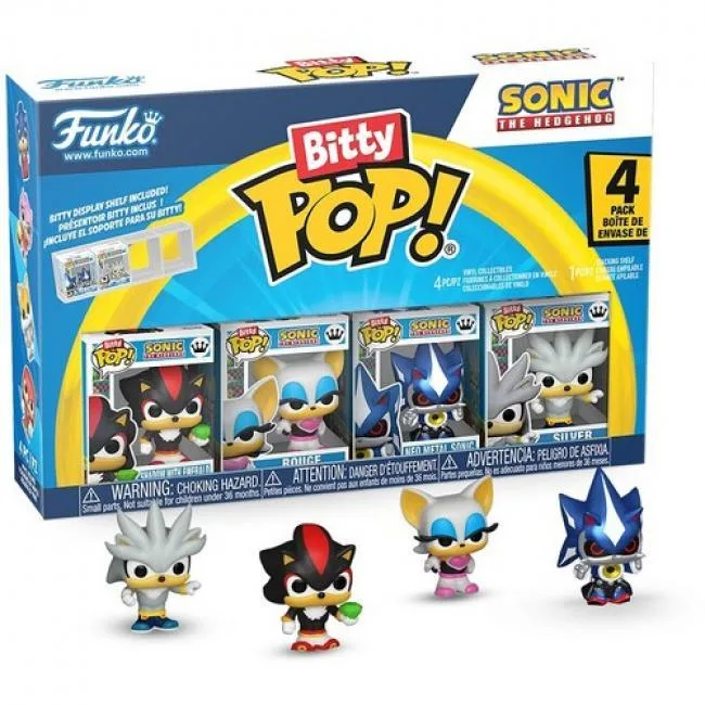 Funko Funko Bitty POP! Sonic Shadow 4-Pack 92958 action figure — product photo