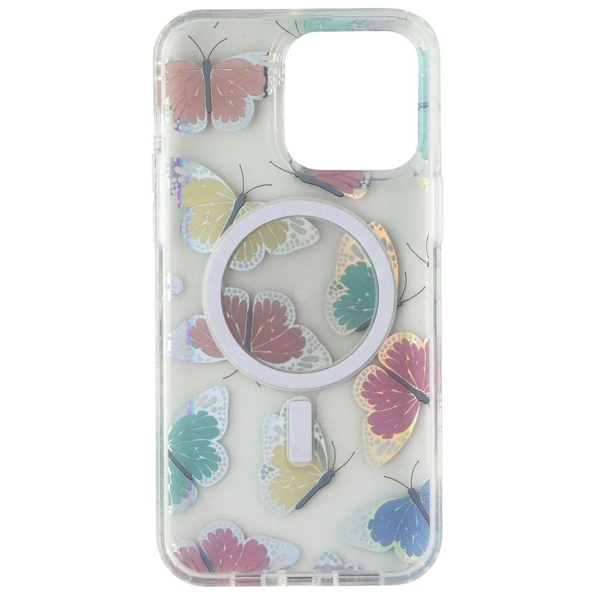 MYBAT PRO MYBAT PRO Mood Series Case for MagSafe iPhone 14 Pro Max Neon Butterflies — product photo