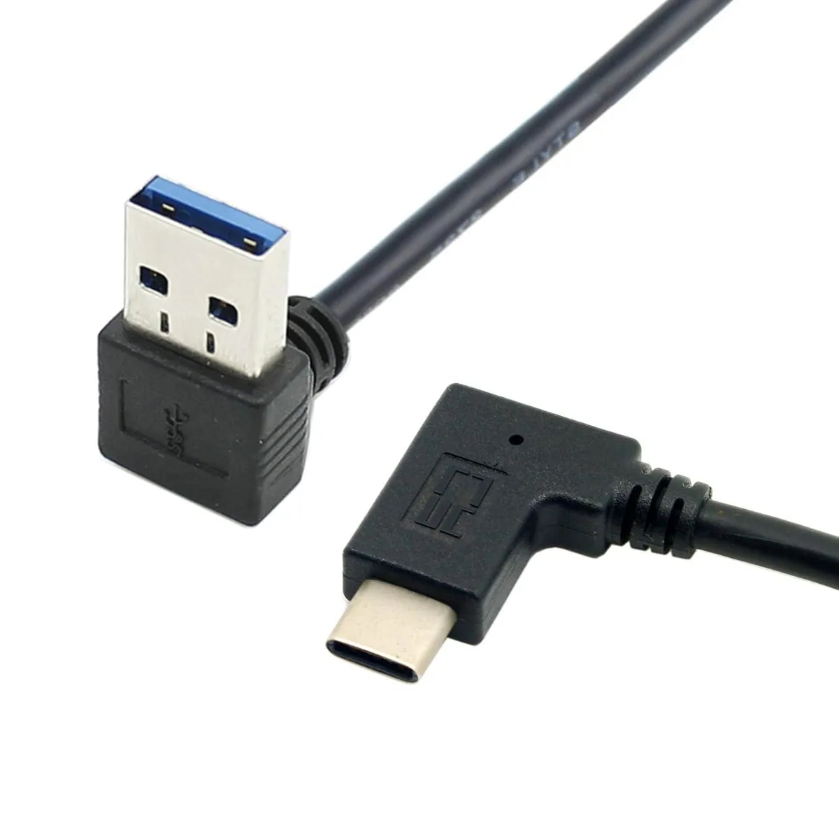 LORDWORLD LORDWORLD USB 3.1 Type-C Right-Angled Cable 30cm 90° — product photo