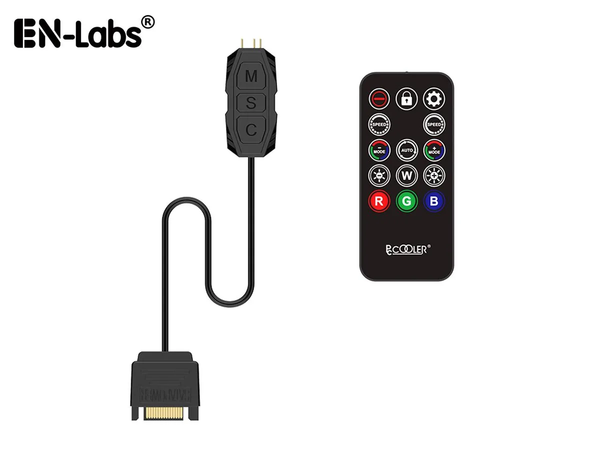 EN-Labs EN-Labs MINIRGBCOSATA5VIR 5V 3pin ARGB Controller SATA — product photo