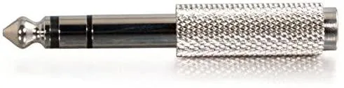 Cables To Go Cables To Go 40639 1/4 Inch Stereo Male to 3.5mm Stereo Female Adapter Silver — product photo