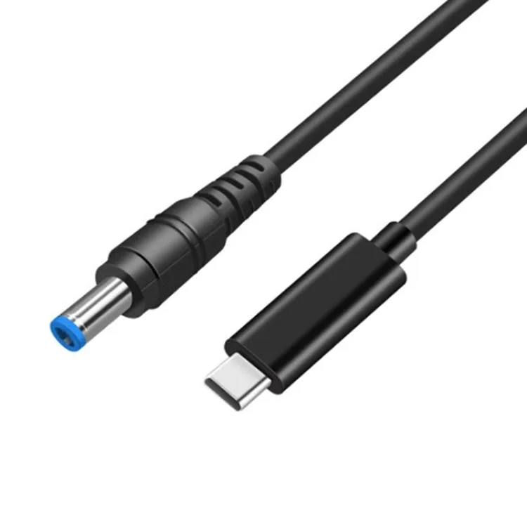 eForChina eForChina USB-C to 4.5 x 3.0 mm Power Adapter 1.5 m Black — product photo