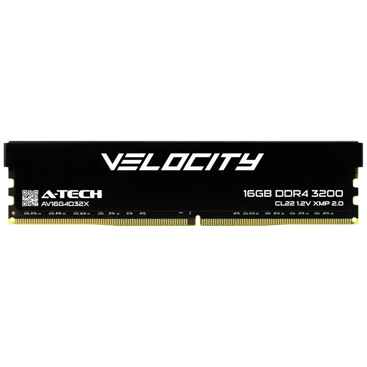A-Tech A-Tech Velocity 16GB DDR4 3200 CL22 desktop RAM Black — product photo