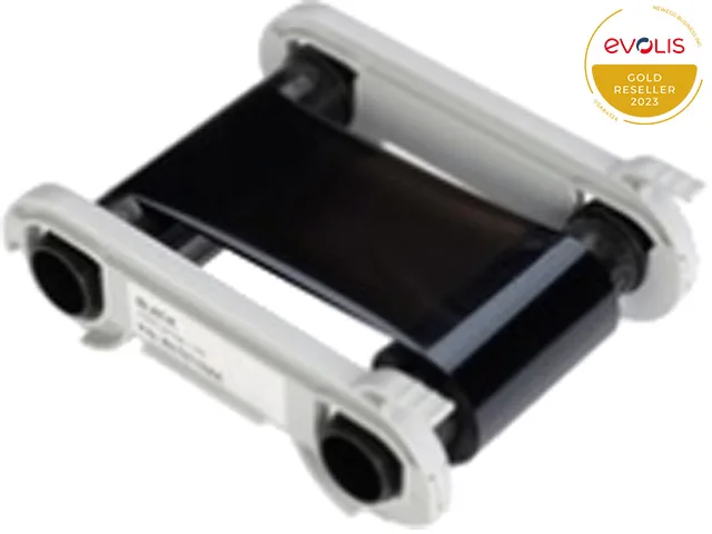 Evolis Evolis RCT023NAA Black Monochrome Ribbon 2000 Prints pos accessory — product photo