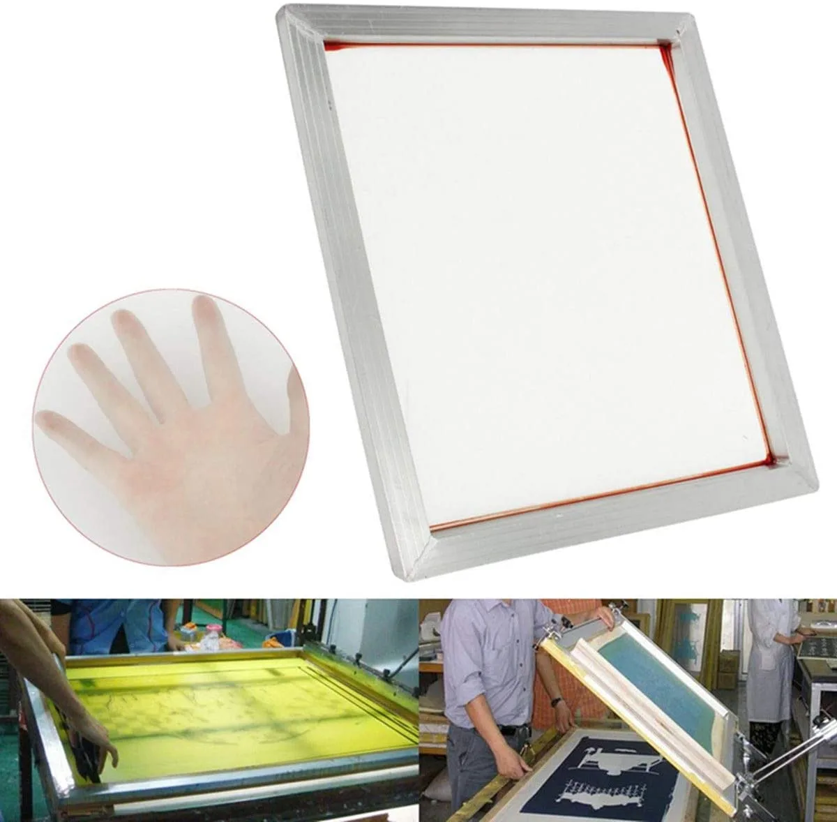 Intsupermai Intsupermai 4-Pack 10.5"x15" Screen Printing Frame 80m Aluminium printmaking — product photo