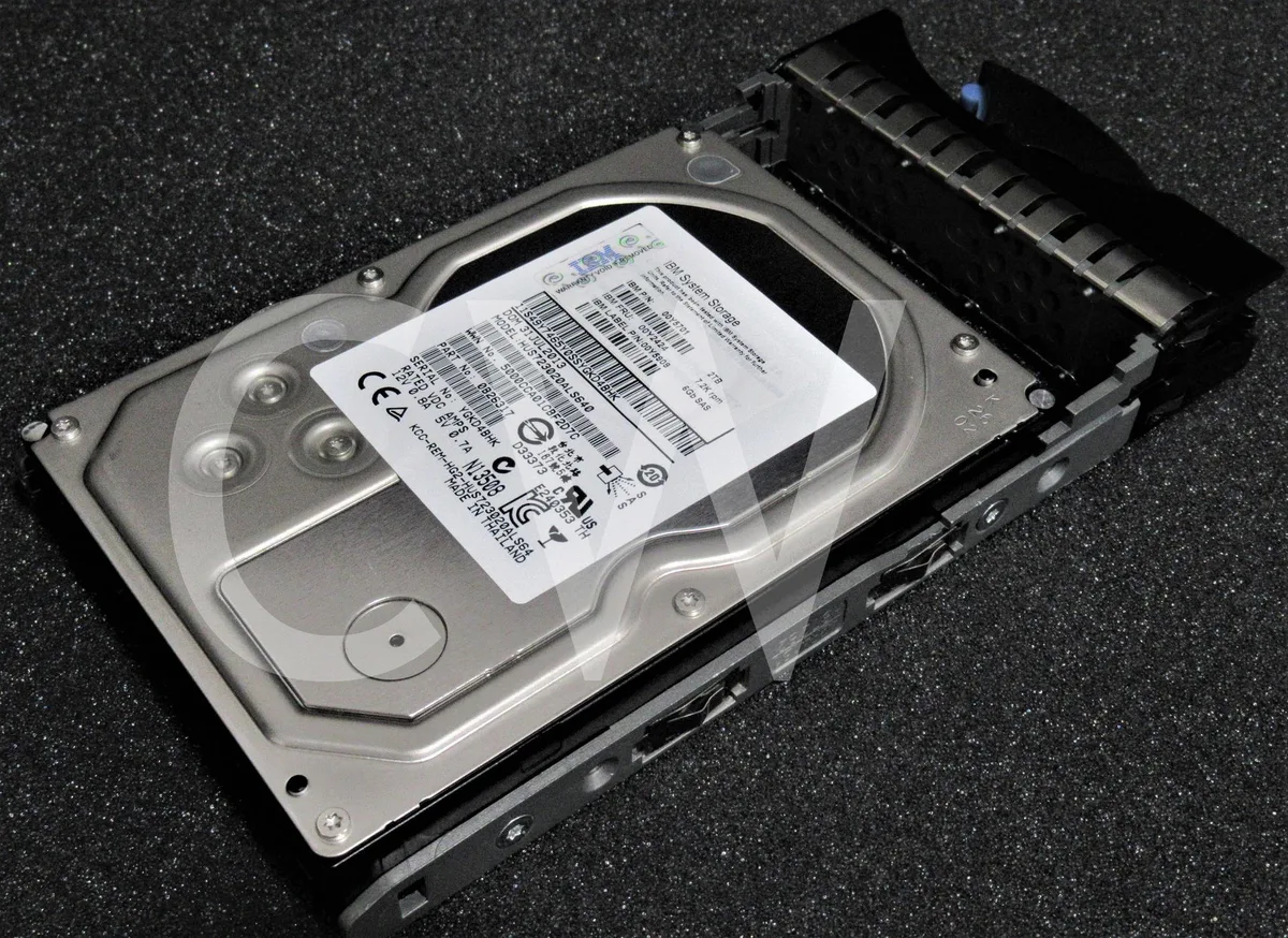 IBM IBM 00Y2424 00Y5701 00Y5909 2TB 7.2K RPM 6Gb/s 3.5" SAS internal hard drive — product photo