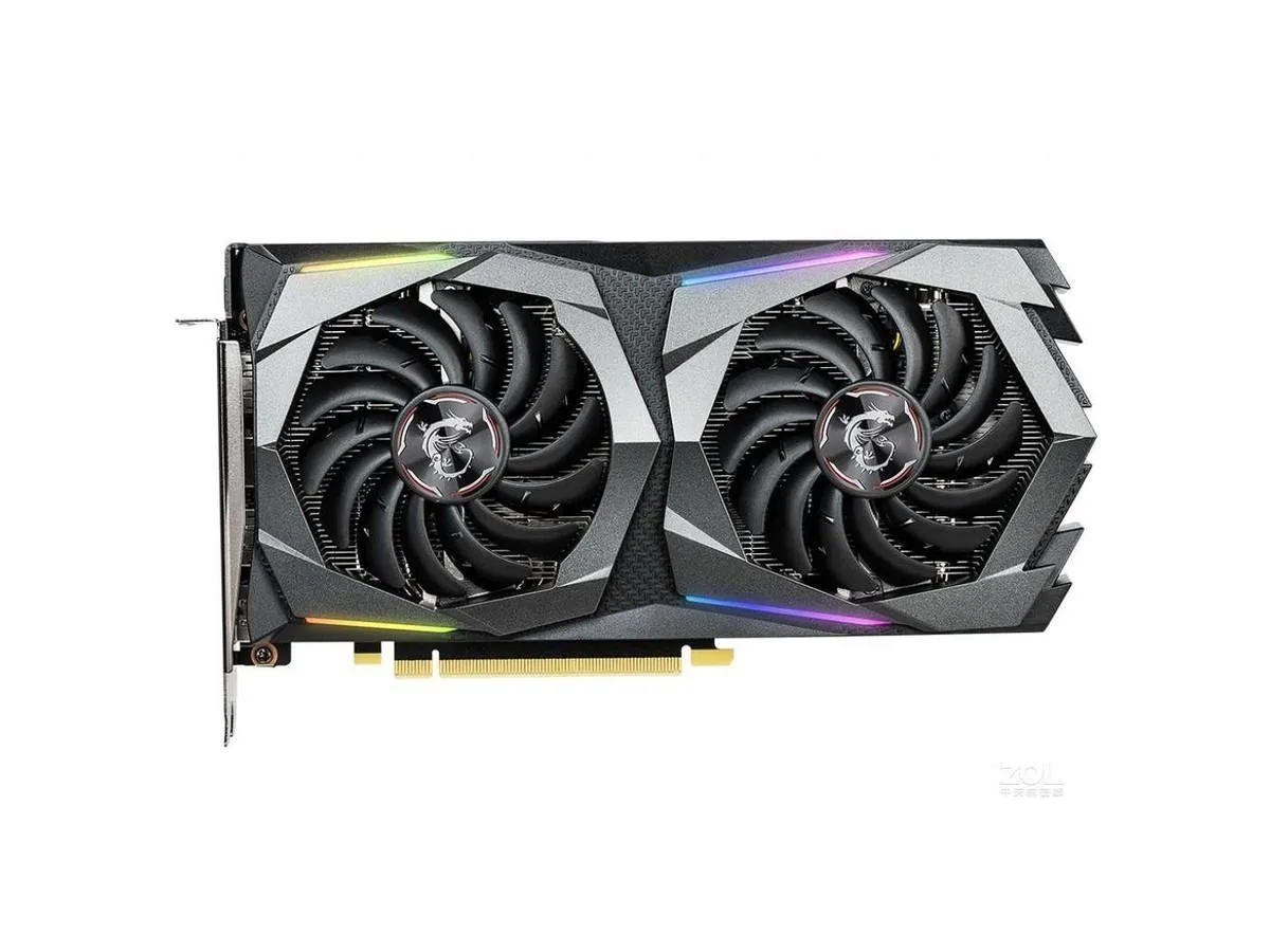 MSI MSI GeForce GTX 1660 GAMING 6G graphics card — product photo