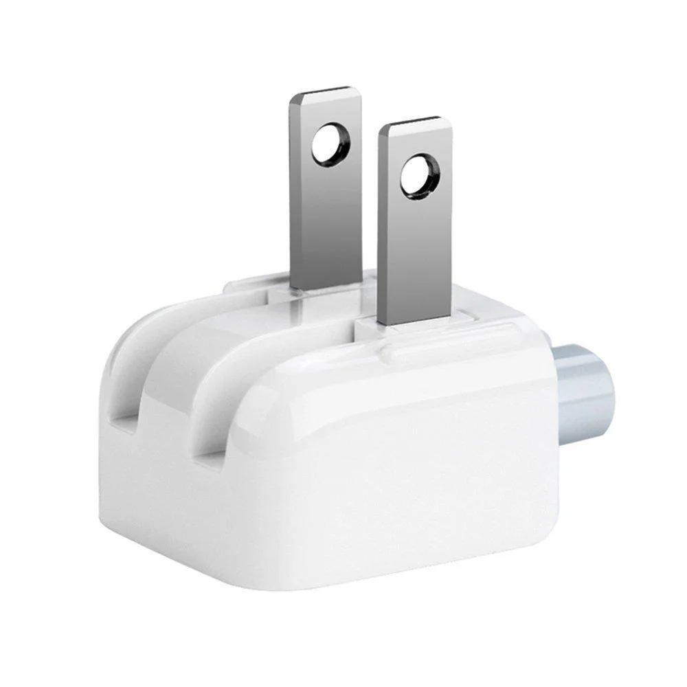 SOEWIOU SOEWIOU REYAER US Duckhead AC Plug 2-Pin 110V White 1-Pack — product photo