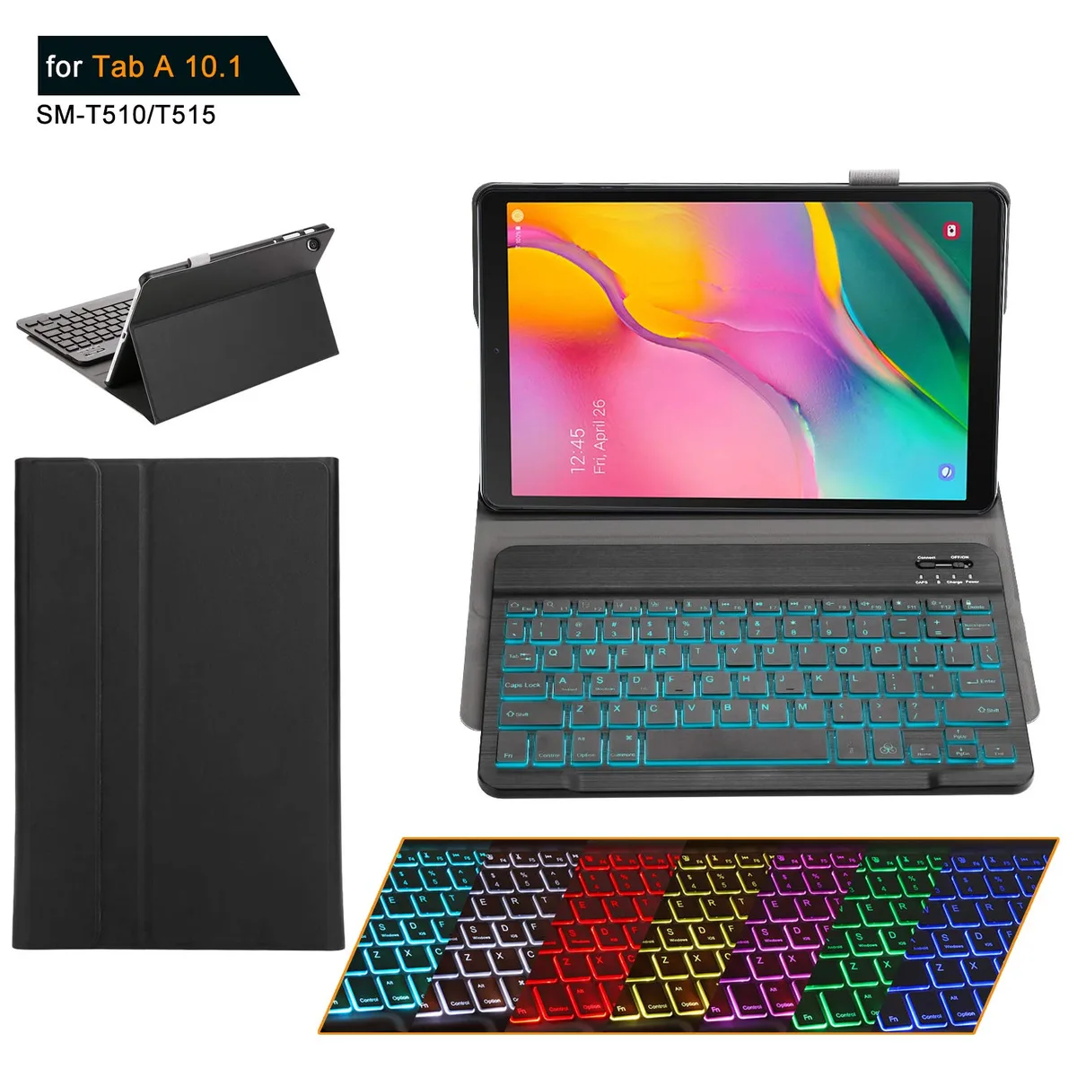 Werleo Werleo Keyboard Case for Samsung Galaxy Tab A 10.1 2019 SM-T510 T515 — product photo