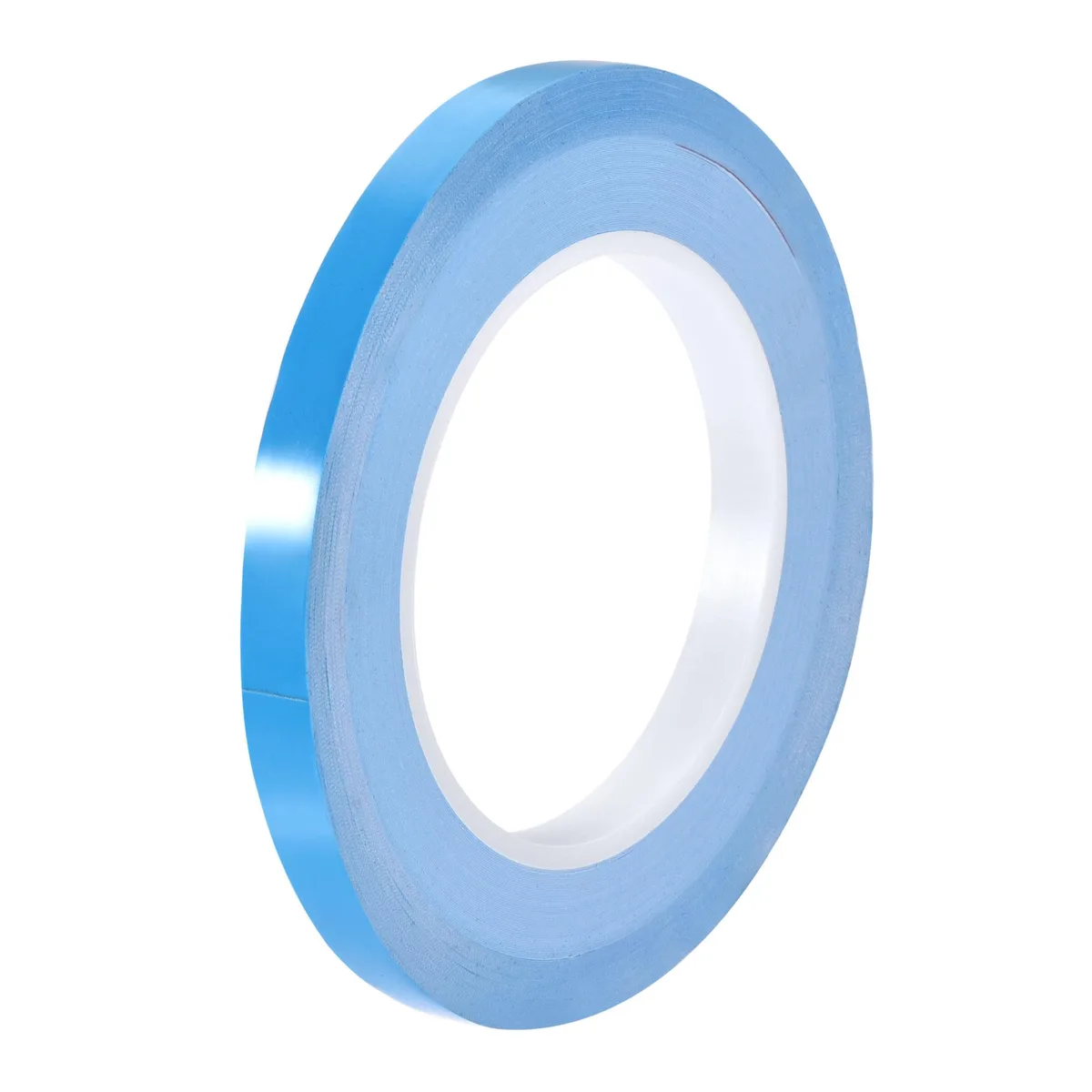 Roll of white thermal adhesive tape 10mm wide 25m long .2mm thick