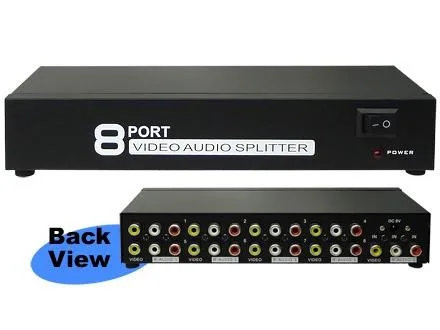 Bluecctv Bluecctv BL-VA108 Video Amplifier 1 In 8 Out surveillance accessory — product photo