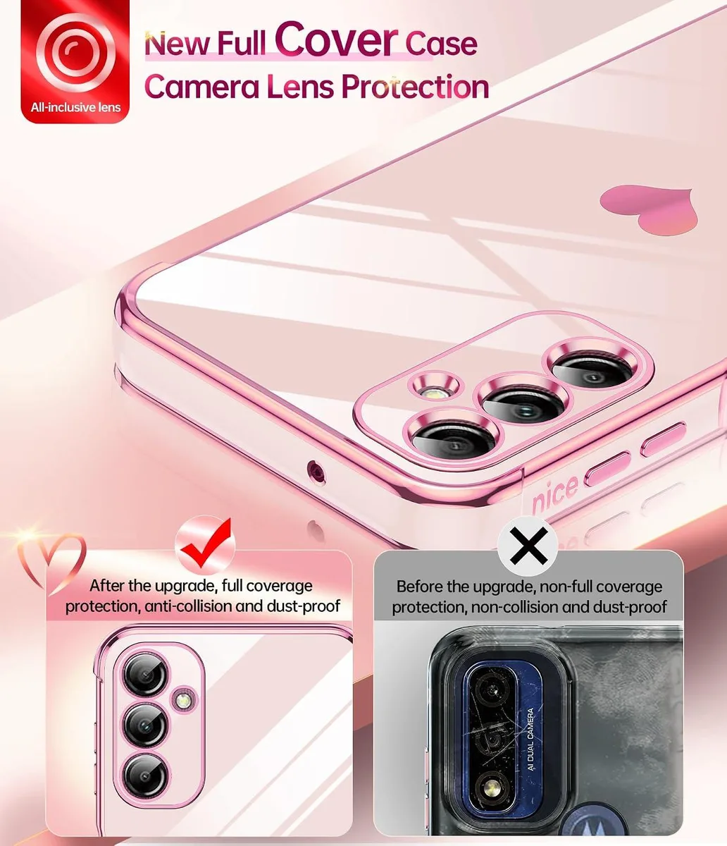 Transcend Transcend Galaxy A14 5G Case with Screen Protectors Pink — product photo