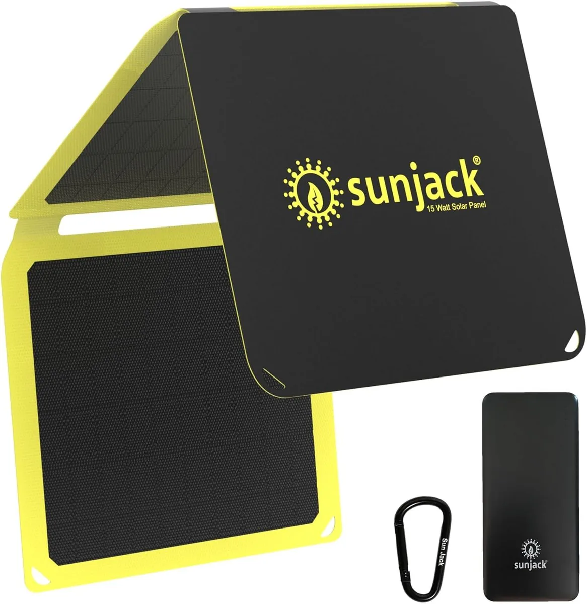 PISKEKAT PISKEKAT 15W Solar Charger Kit 10000mAh IP67 USB-A/C — product photo