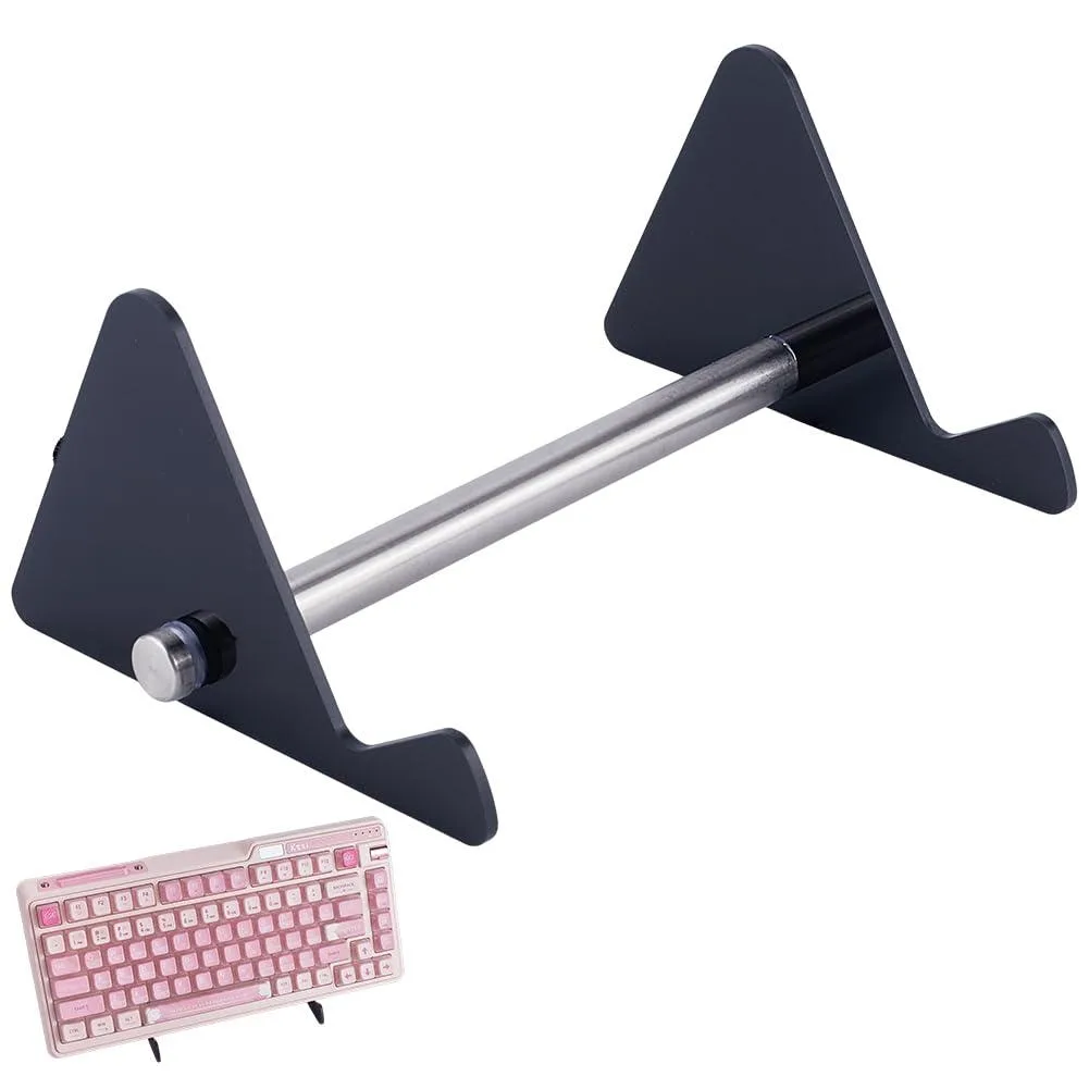 Yamaha ODIS-WH20003-02B-03-US15 Acrylic Keyboard Display Stand Black 1-Tier — product photo