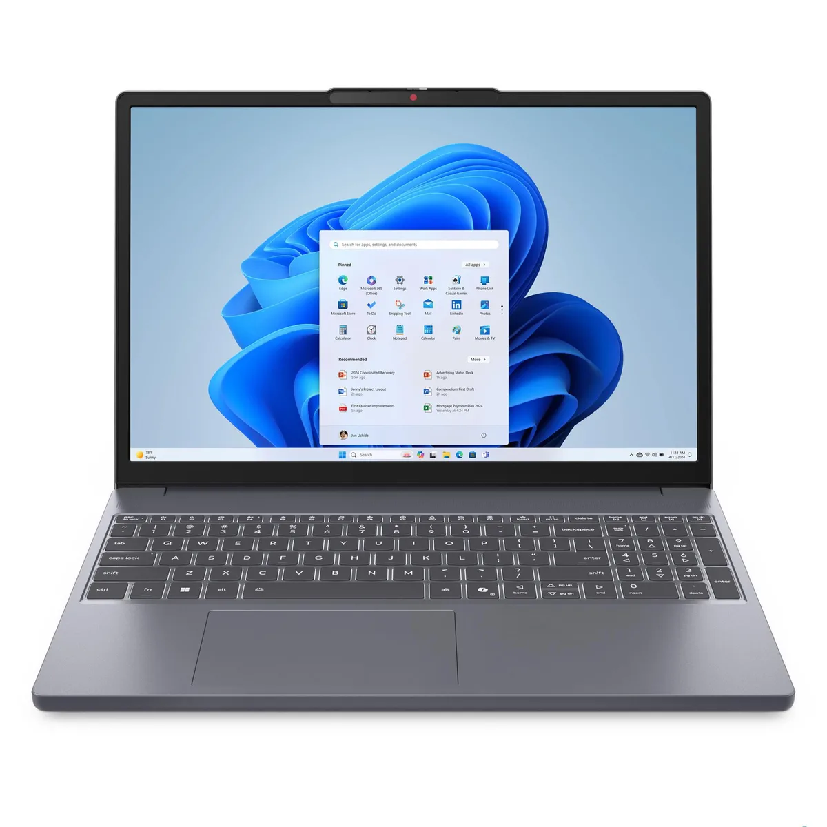 Lenovo Lenovo IdeaPad Slim 3i laptop 15.3" Core 3 100U 8GB 512GB — product photo