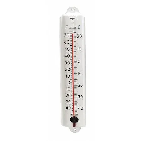 Taylor Taylor 1106 Analog Thermometer -40 to 70 °F Black — product photo
