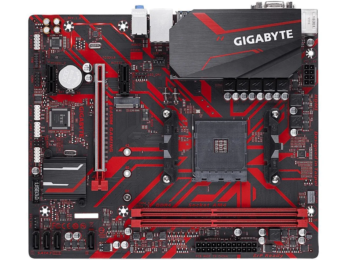 GIGABYTE GIGABYTE B450M motherboard accessory — product photo