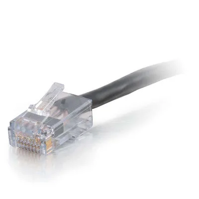 Cables To Go Cables To Go 15301 50 ft Cat6 550 MHz plenum network ethernet cable black — product photo