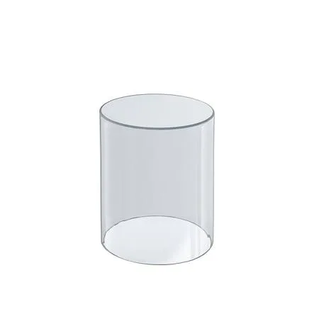 Azar Displays Azar Displays 556408 clear acrylic cylinder 4"W x 8"H — product photo