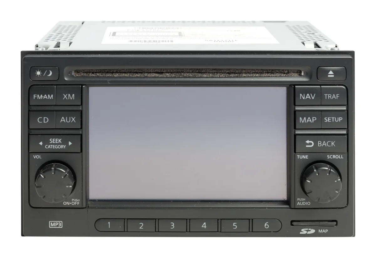 1 Factory Radio 1 Factory Radio 25915F50B AM FM MP3 Receiver Single-Disc CD Player 2011 Nissan Juke — product photo