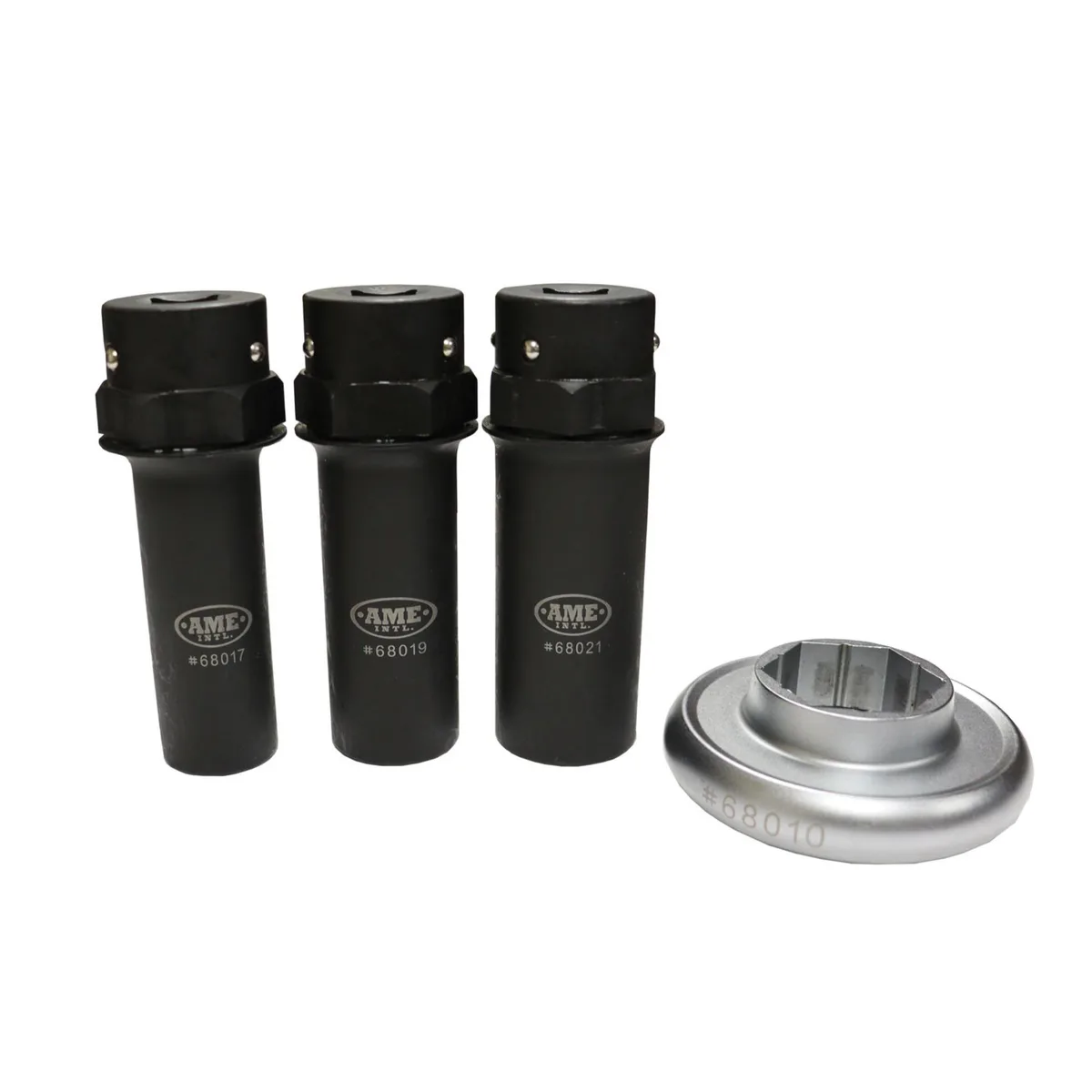 AME INTERNATIONAL AME INTERNATIONAL AME-68000 1/2" Drive Turbo Socket Set 17 19 21mm — product photo