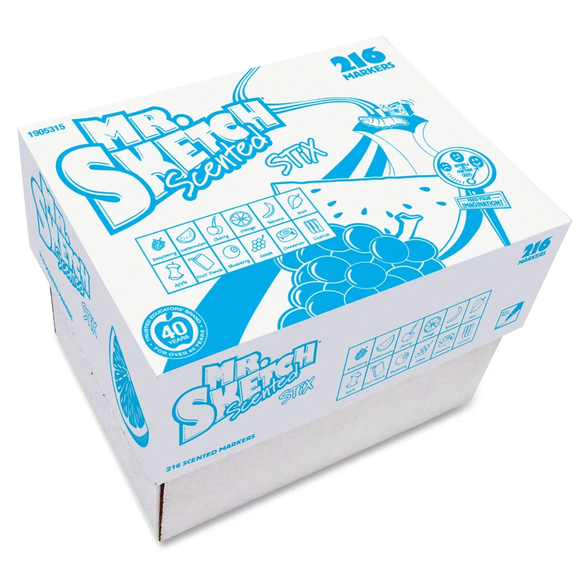Sanford Sanford 1905315 Mr. Sketch Stix Classpack Scented Markers 216/PK — product photo