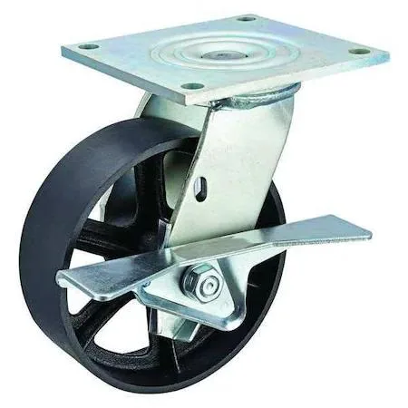 Value Brand Value Brand 6 in. 1200 lb Swivel Plate Caster — product photo