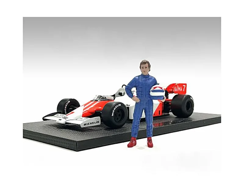 American Diorama American Diorama Racing Legends 80s Figure B 1/18 Scale 3.75in hobby collectible — product photo