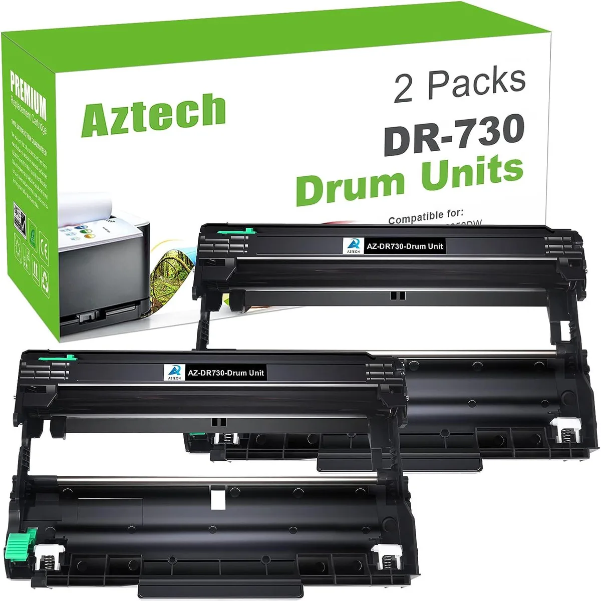 NuoTo NuoTo DR-730 Drum Unit 2-Pack 12000 Pages ink cartridge — product photo